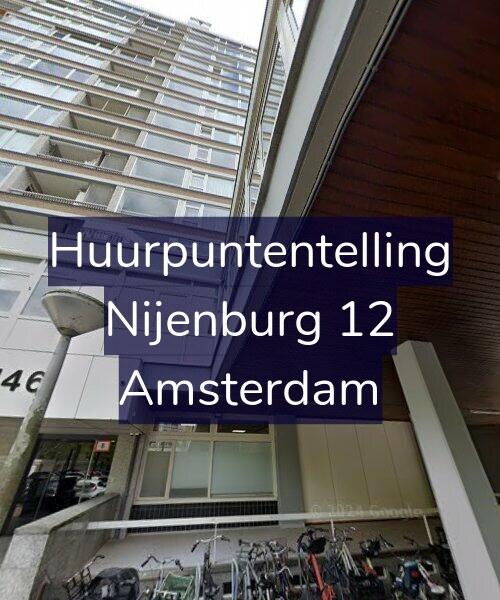 Foto gevel Huurpuntentelling voor Nijenburg 12, Amsterdam