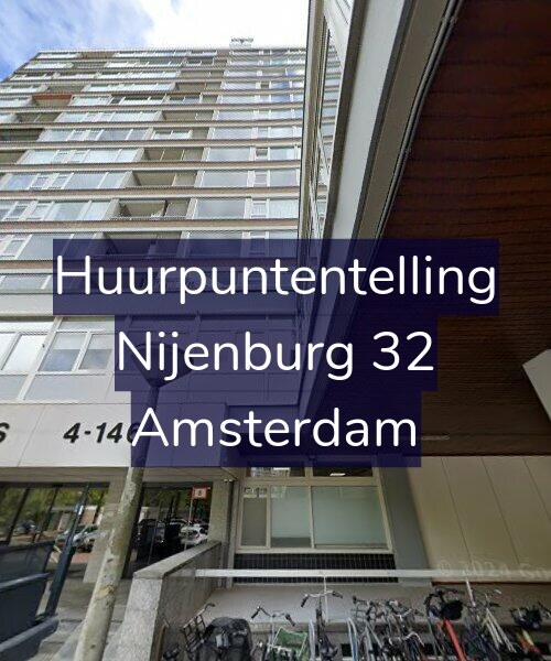 Foto gevel Huurpuntentelling voor Nijenburg 32, Amsterdam