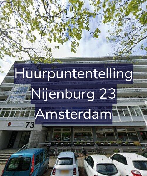 Foto gevel Huurpuntentelling voor Nijenburg 23, Amsterdam