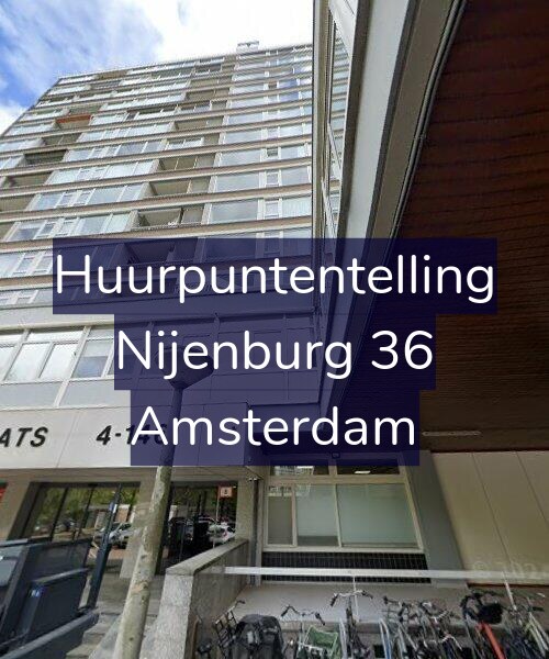Foto gevel Huurpuntentelling voor Nijenburg 36, Amsterdam