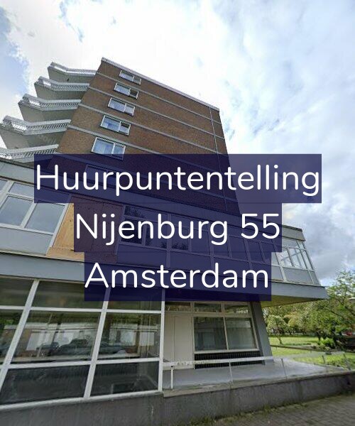 Foto gevel Huurpuntentelling voor Nijenburg 55, Amsterdam