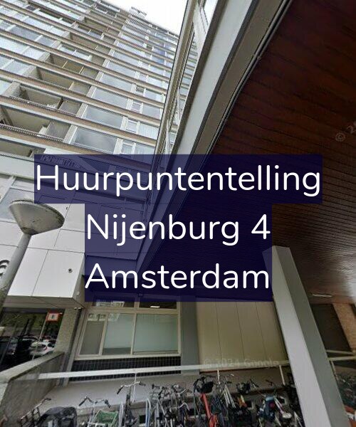 Foto gevel Huurpuntentelling voor Nijenburg 4, Amsterdam