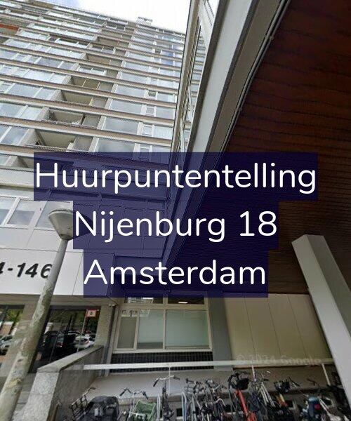 Foto gevel Huurpuntentelling voor Nijenburg 18, Amsterdam