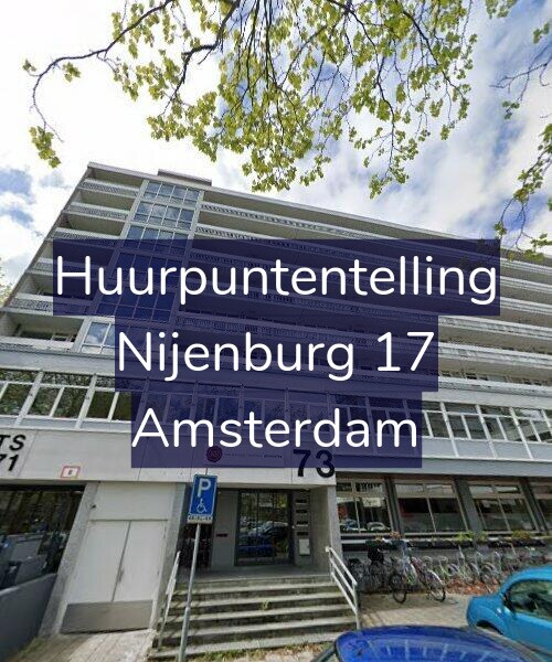 Foto gevel Huurpuntentelling voor Nijenburg 17, Amsterdam