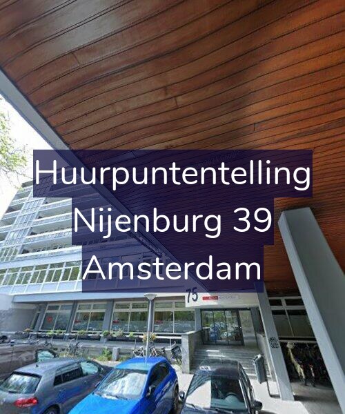 Foto gevel Huurpuntentelling voor Nijenburg 39, Amsterdam