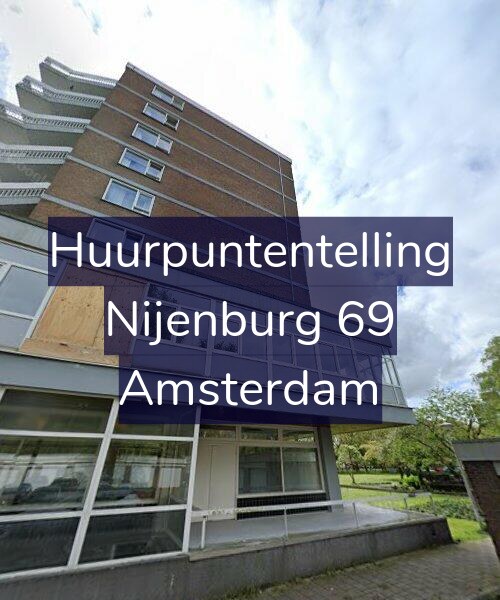 Foto gevel Huurpuntentelling voor Nijenburg 69, Amsterdam