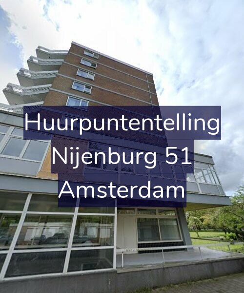 Foto gevel Huurpuntentelling voor Nijenburg 51, Amsterdam