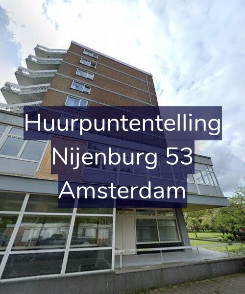 Foto gevel Huurpuntentelling voor Nijenburg 53, Amsterdam