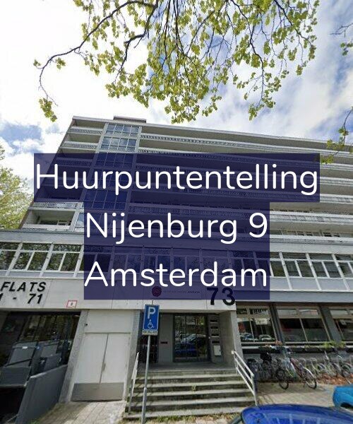 Foto gevel Huurpuntentelling voor Nijenburg 9, Amsterdam