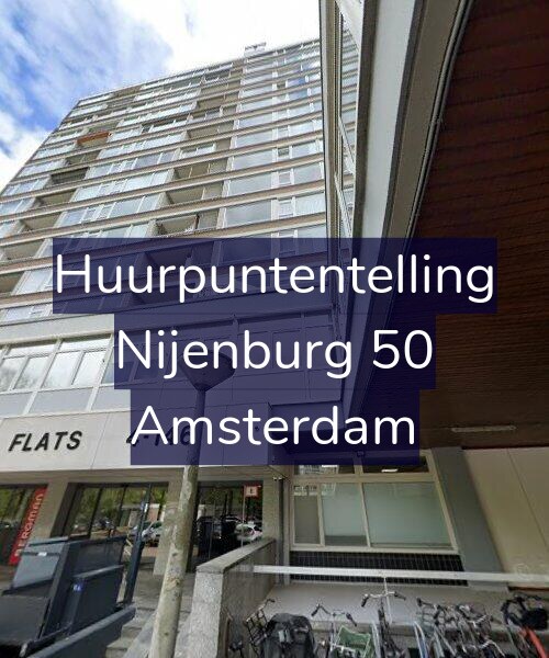 Foto gevel Huurpuntentelling voor Nijenburg 50, Amsterdam