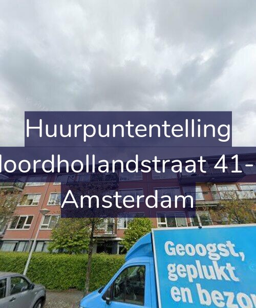 Foto gevel Huurpuntentelling voor Noordhollandstraat 41-C, Amsterdam