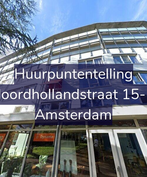Foto gevel Huurpuntentelling voor Noordhollandstraat 15-D, Amsterdam