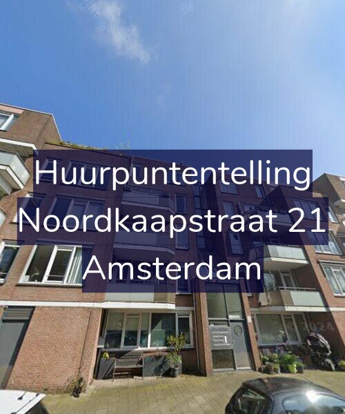 Foto gevel Huurpuntentelling voor Noordkaapstraat 21, Amsterdam