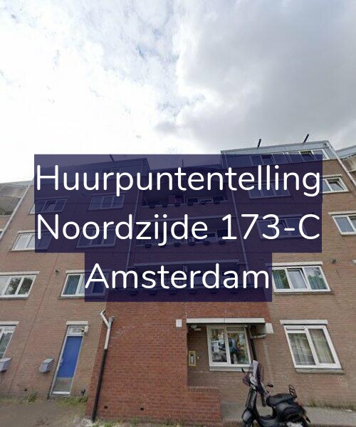 Foto gevel Huurpuntentelling voor Noordzijde 173-C, Amsterdam
