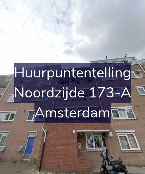 Foto gevel Huurpuntentelling voor Noordzijde 173-A, Amsterdam