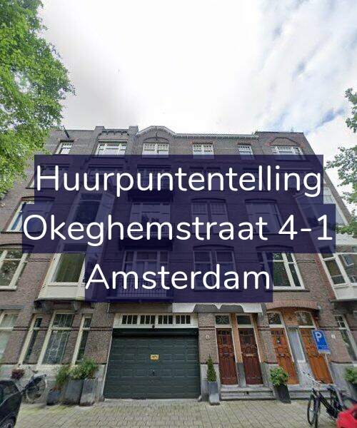 Foto gevel Huurpuntentelling voor Okeghemstraat 4-1, Amsterdam