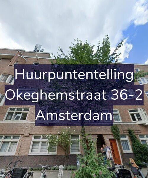 Foto gevel Huurpuntentelling voor Okeghemstraat 36-2, Amsterdam