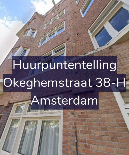 Foto gevel Huurpuntentelling voor Okeghemstraat 38-H, Amsterdam