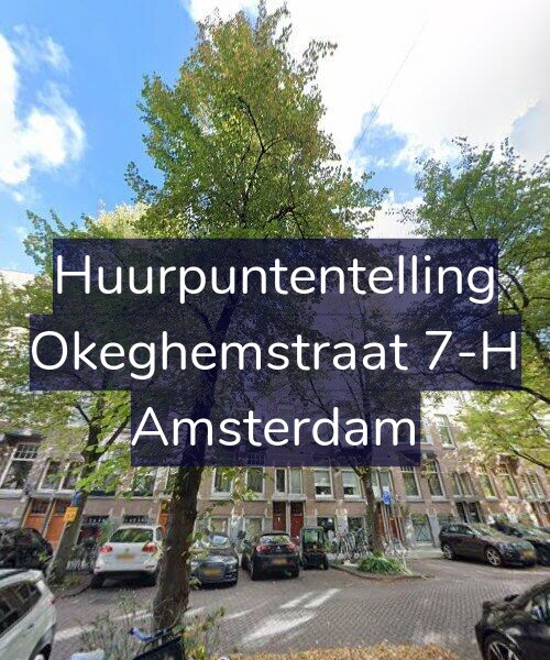 Foto gevel Huurpuntentelling voor Okeghemstraat 7-H, Amsterdam