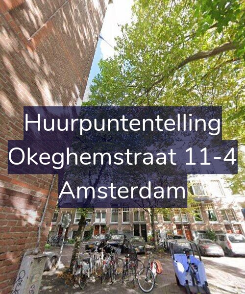 Foto gevel Huurpuntentelling voor Okeghemstraat 11-4, Amsterdam