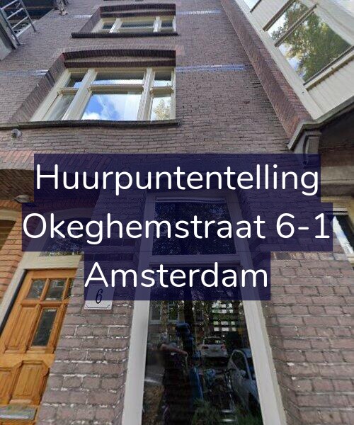 Foto gevel Huurpuntentelling voor Okeghemstraat 6-1, Amsterdam
