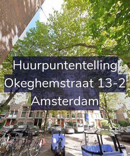 Foto gevel Huurpuntentelling voor Okeghemstraat 13-2, Amsterdam