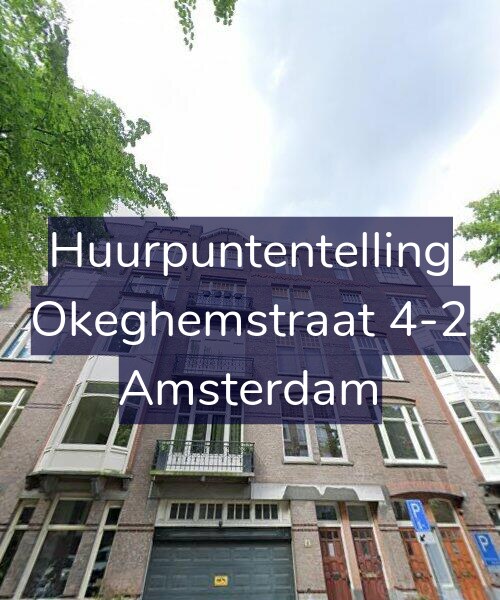 Foto gevel Huurpuntentelling voor Okeghemstraat 4-2, Amsterdam