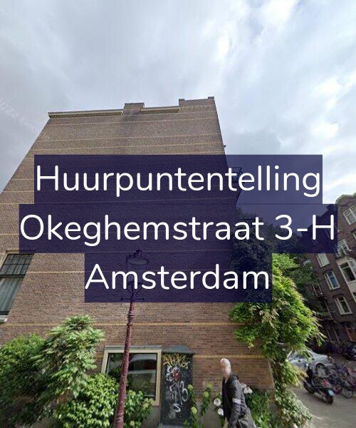 Foto gevel Huurpuntentelling voor Okeghemstraat 3-H, Amsterdam