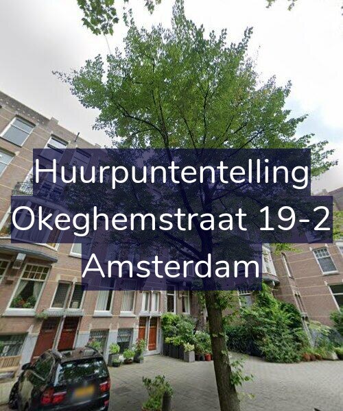 Foto gevel Huurpuntentelling voor Okeghemstraat 19-2, Amsterdam