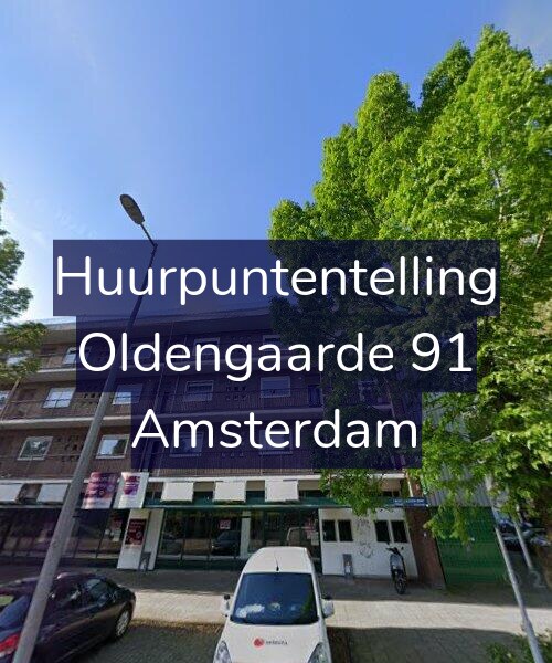 Foto gevel Huurpuntentelling voor Oldengaarde 91, Amsterdam