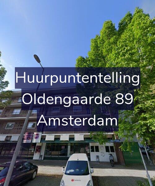 Foto gevel Huurpuntentelling voor Oldengaarde 89, Amsterdam
