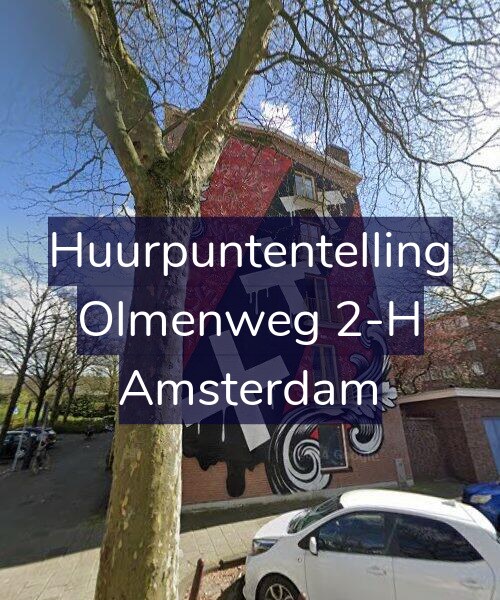 Foto gevel Huurpuntentelling voor Olmenweg 2-H, Amsterdam