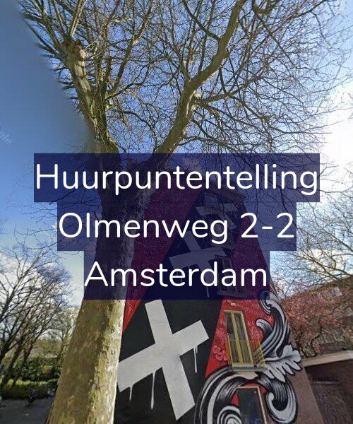 Foto gevel Huurpuntentelling voor Olmenweg 2-2, Amsterdam