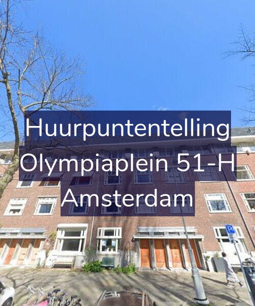 Foto gevel Huurpuntentelling voor Olympiaplein 51-H, Amsterdam