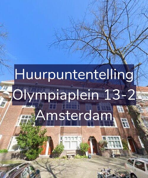 Foto gevel Huurpuntentelling voor Olympiaplein 13-2, Amsterdam