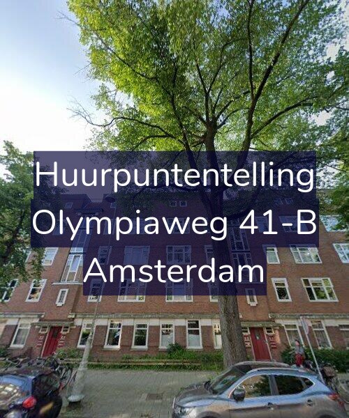 Foto gevel Huurpuntentelling voor Olympiaweg 41-B, Amsterdam