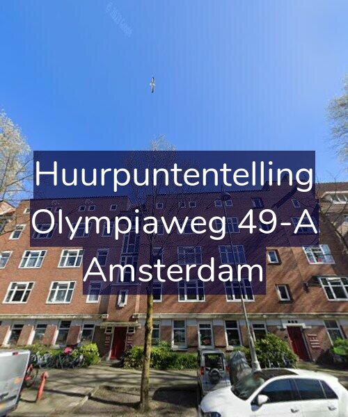 Foto gevel Huurpuntentelling voor Olympiaweg 49-A, Amsterdam