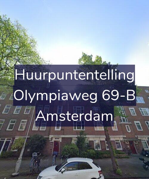 Foto gevel Huurpuntentelling voor Olympiaweg 69-B, Amsterdam