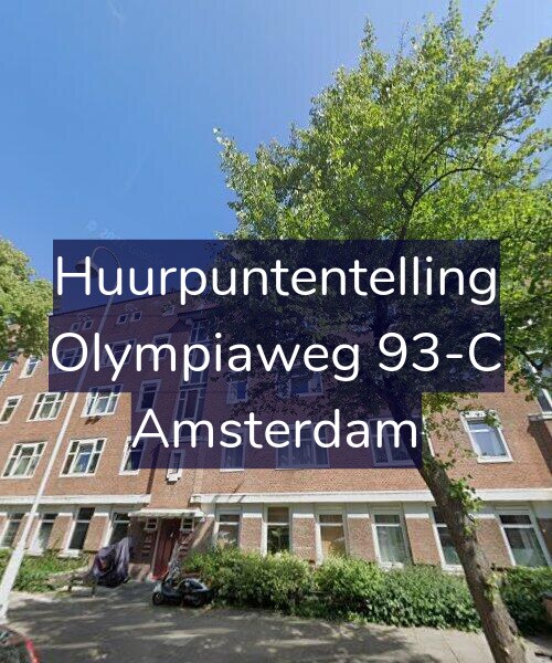Foto gevel Huurpuntentelling voor Olympiaweg 93-C, Amsterdam