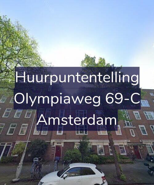 Foto gevel Huurpuntentelling voor Olympiaweg 69-C, Amsterdam