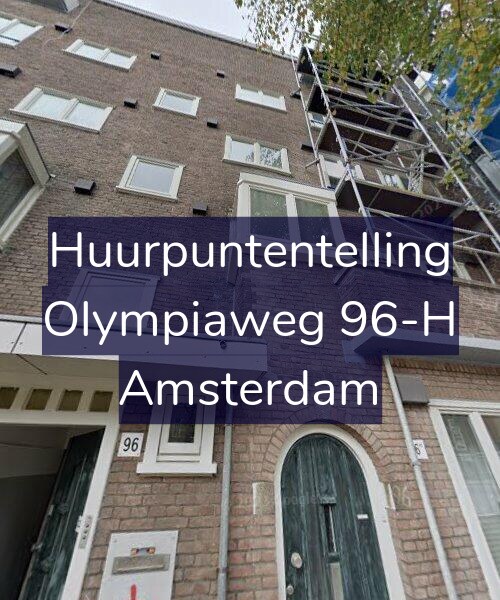 Foto gevel Huurpuntentelling voor Olympiaweg 96-H, Amsterdam