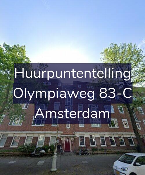 Foto gevel Huurpuntentelling voor Olympiaweg 83-C, Amsterdam