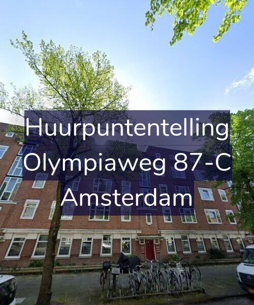 Foto gevel Huurpuntentelling voor Olympiaweg 87-C, Amsterdam