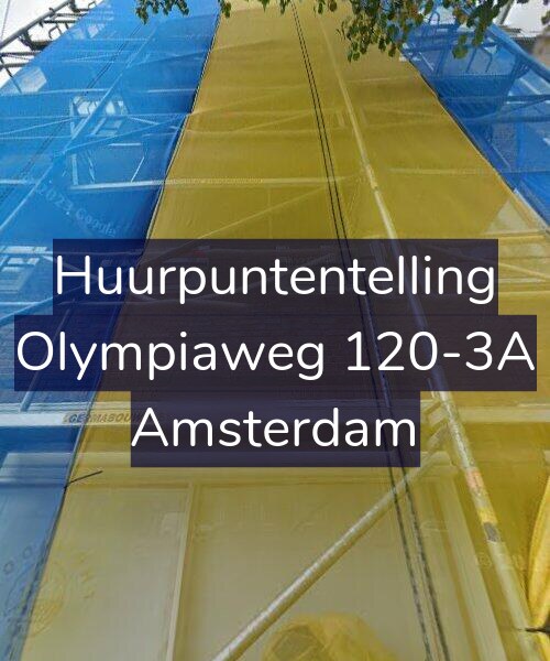 Foto gevel Huurpuntentelling voor Olympiaweg 120-3A, Amsterdam