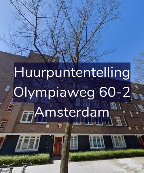 Foto gevel Huurpuntentelling voor Olympiaweg 60-2, Amsterdam