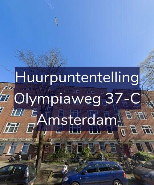 Foto gevel Huurpuntentelling voor Olympiaweg 37-C, Amsterdam