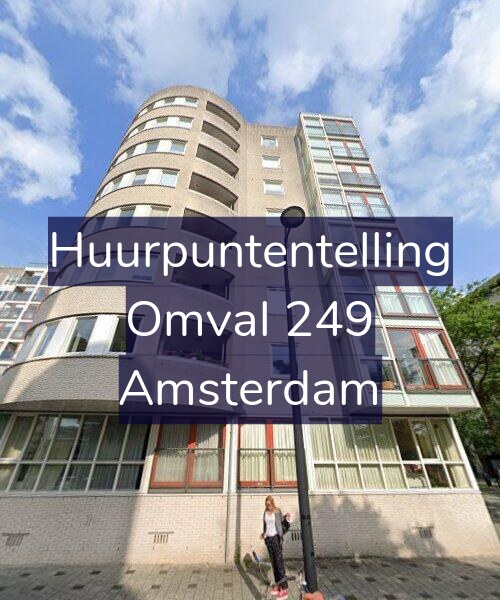 Foto gevel Huurpuntentelling voor Omval 249, Amsterdam