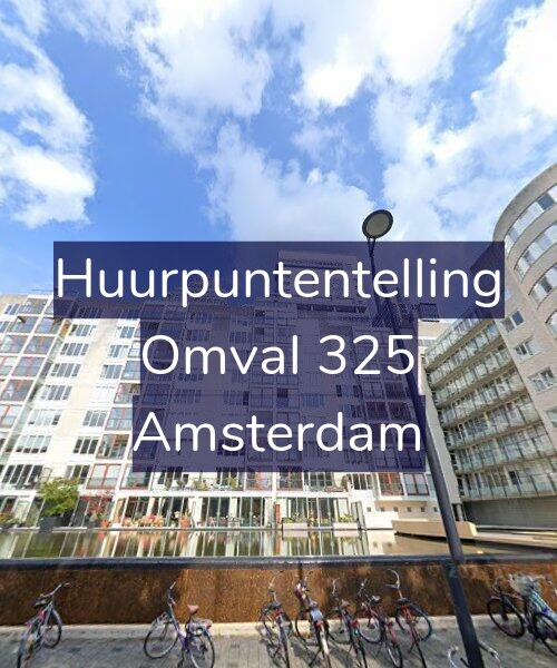 Foto gevel Huurpuntentelling voor Omval 325, Amsterdam