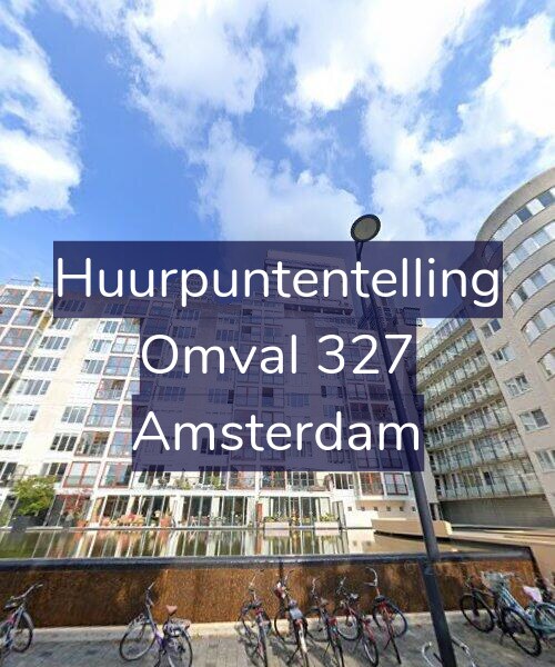 Foto gevel Huurpuntentelling voor Omval 327, Amsterdam