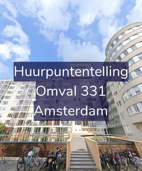 Foto gevel Huurpuntentelling voor Omval 331, Amsterdam